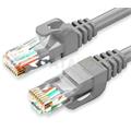 DATAWAY • DW-U5E-010-GR • patch kabel CAT5E, UTP PVC, 1m, šedý