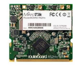 MIKROTIK • R52Hn • 802.11a/b/g/n HighPower miniPCI adaptér (320mW)