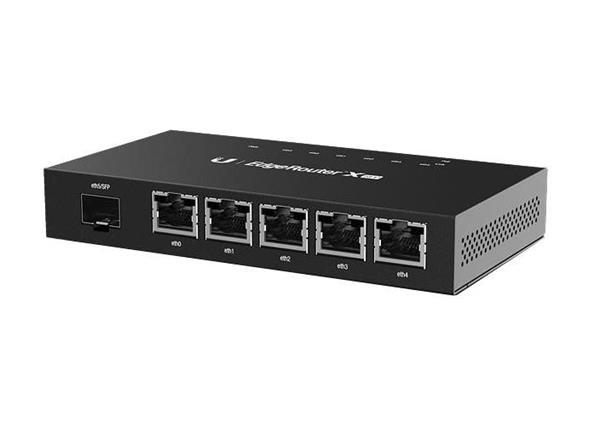 UBIQUITI • ER-X-SFP • Edge Router X SFP, 5x GB port, 1x SFP, 5x POE out