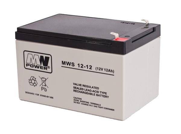 GLP • MW12-12 • Hermetizovaný Pb akumulátor 12V/12Ah