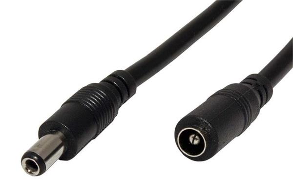 Goobay • 71401 • Prodlužovací napájecí kabel se souosým konektorem 5,5 x 2,5mm, 3m
