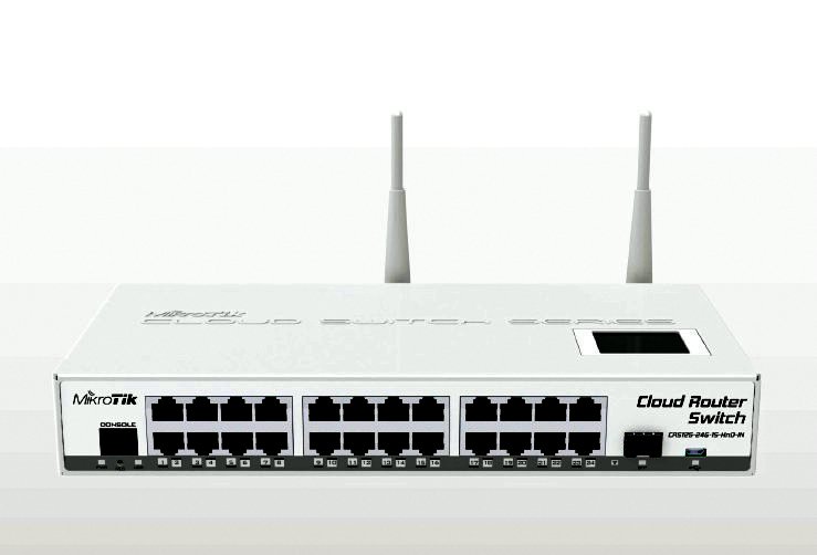 MIKROTIK • CRS125-24G-1S-2HnD-IN • Cloud Router Switch
