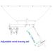 JIROUS • JRMC-1200-17/18 Mi • Parabolická anténa s precision držákem pro Mimosa jednotky