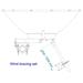 JIROUS • JRMC-1200-17/18 SI • Parabolická anténa s precision držákem pro SIAE jednotky