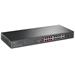 TP-LINK • TL-SL1218P • 16-Port 10/100Mbps + 2-Port Gigabit Rackmount Switch with 16-Port PoE+