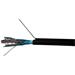 SOLARIX • SXKD-5E-FTP-PE-SAM • FTP venkovní samonosný kabel Cat5e, drát, 24AWG (305m cívka), černý