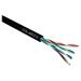 SOLARIX • SXKD-5E-UTP-PE • UTP venkovní kabel Cat5e, drát, 24AWG (305m box), černý