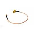 WiFiHW • MMCX/R-SMA(M)90° • Pigtail MMCX/R-SMA(M), 20cm, 90° lomené SMA