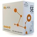 SOLARIX • SXKD-5E-FTP-PE • FTP venkovní kabel Cat5e, drát, 24AWG (305m box), černý