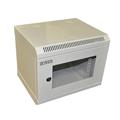 OCRACK • OCC-10-9U-S • 10" nástěnný rozvaděč 9U/280mm, prosklené dveře