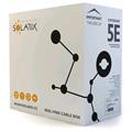 SOLARIX • SXKD-5E-UTP-PE • UTP venkovní kabel Cat5e, drát, 24AWG (305m box), černý