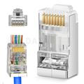 DATAWAY • DW-CO-RJ45-6-FTP-EASY • Stíněný konektor RJ45 FTP, CAT6, EASY