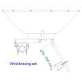 JIROUS • JRZ-1200 PEVNÉ • Fixed wind bracing set