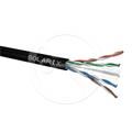 SOLARIX • SXKD-6-UTP-PE • Venkovní UTP kabel Cat6, drát, Fca (500m cívka)