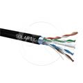 SOLARIX • SXKD-6-FTP-PE • Venkovní FTP kabel Cat6, drát, Fca (500m cívka)
