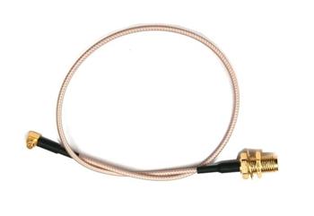 WiFiHW • MMCX/R-SMA(F) • Pigtail MMCX/R-SMA(F), 20cm, RG316