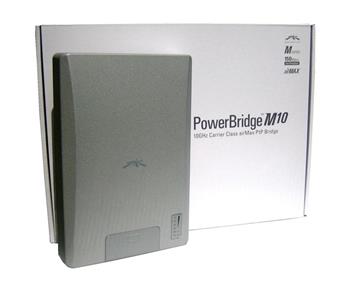 UBIQUITI • AP PBM10 • 10GHz PowerBridge (pouze aktivní prvek)
