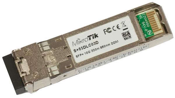 MIKROTIK • S+85DLC03D • MultiMode 10G SFP+ modul (300m)