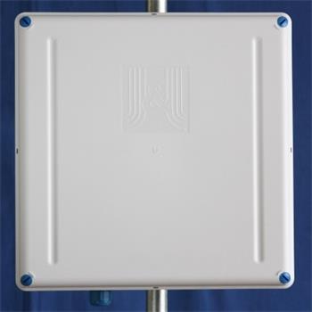 JIROUS • GentleBox JA-318SMA MIMO • Směrová panelová anténa 16,5dBi s integrovaným outdoor boxem (R-SMA konektor)