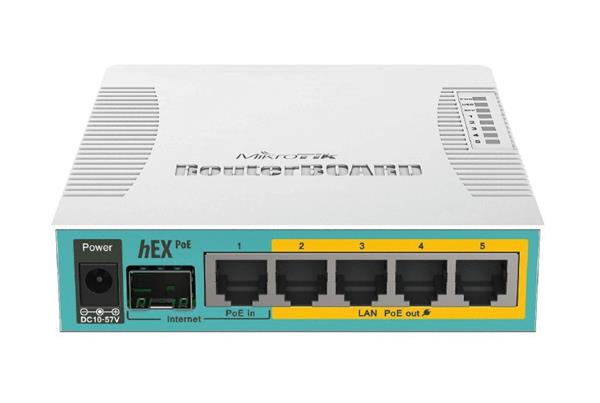 MIKROTIK • RB960PGS • Ethernet Router hEX PoE