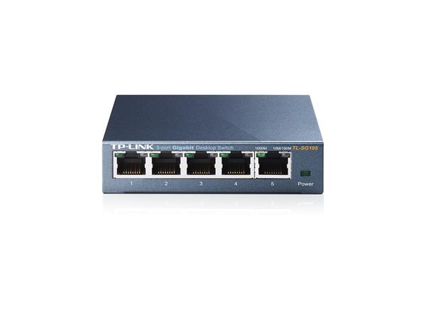 TP-LINK • TL-SG105 • 5-portový stolní switch 10/100/1000 Mbit/s