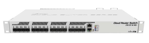 MIKROTIK • CRS317-1G-16S+RM • 16xSFP+ Cloud Router Switch