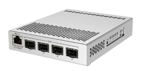 MIKROTIK • CRS305-1G-4S+IN • 4x SFP+, 1x GB LAN Cloud Router Switch