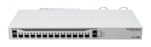 MIKROTIK • CCR2004-1G-12S+2XS • CloudCore Router řady 2000