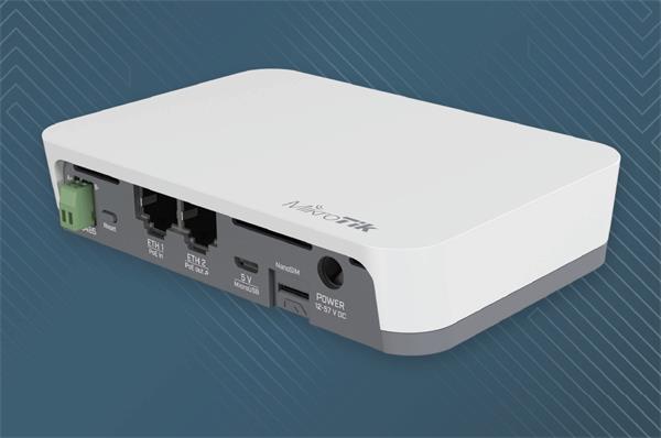 MIKROTIK • RB924i-2nD-BT5&BG77 • IoT Gateway KNOT (CAT-M/NB, Bluetooth, 2.4GHz)