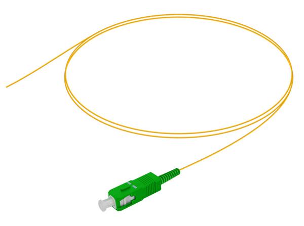 WiFiHW • FOP-SM-SC/APC-2 • Optický pigtail, SM, 9/125, G657A 0,9 mm, 2m, SC/APC