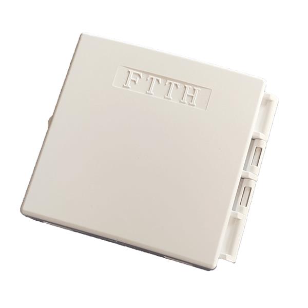 WiFiHW • SJ-FTTH-MN-4-2 • 2 portová optická nástěnná zásuvka