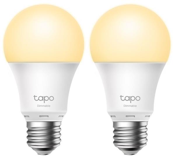 TP-LINK • Tapo L510E(2-pack) • Chytrá Wi-Fi LED žárovka, 2700K, E27 - 2 kusy