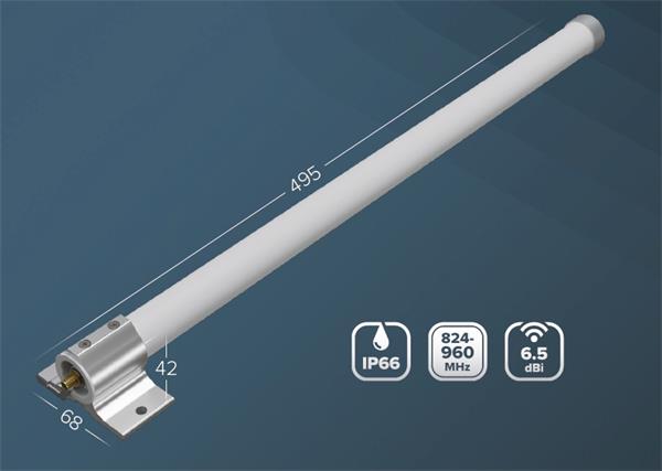 MIKROTIK • 868_Omni_antenna • Anténní sada LoRa 6,5dBi