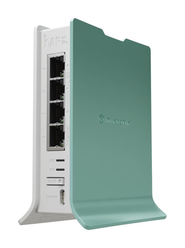 MIKROTIK • L41G-2axD • 2,4GHz WiFi 6 router hAP ax lite