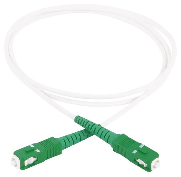 WiFiHW • SM-SC/UPC-1-A-S • Armored optický patchcord SC/UPC, SM, G657B3 simplex, 1 m