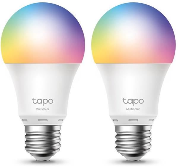 TP-LINK • Tapo L530E(2-pack) • Chytrá Wi-Fi LED žárovka barevná, 2500-6500K, E27 - 2 kusy