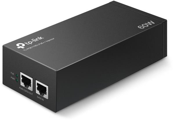 TP-LINK • TL-POE170S • Gigabitový PoE injektor, 802.3af/at/bt, 60W