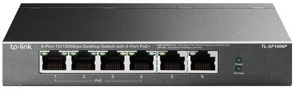 TP-LINK • TL-SF1006P • PoE switch