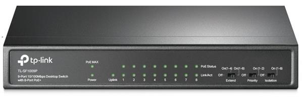 TP-LINK • TL-SF1009P • PoE switch