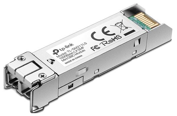 TP-LINK • SM311LS 1G • SFP optický modul, SM, 1310nm, 2x LC konektor, 10km