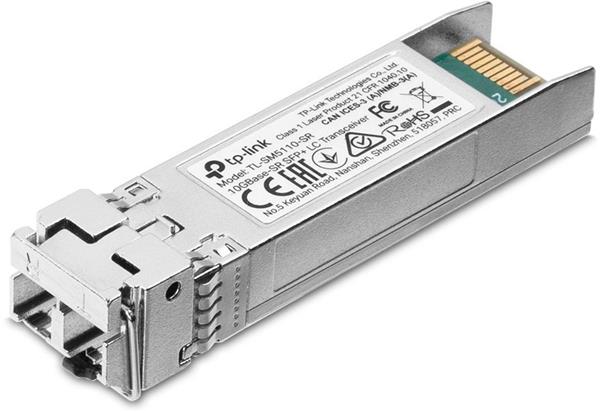 TP-LINK • TL-SM5110-SR • Optický modul, MM, SFP+, 10G, 2x LC, 300m