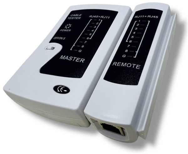 DATAWAY • DW-TL-468 • Tester síťových kabelů RJ45, RJ11 (UTP/STP) LED