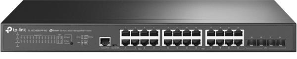 TP-LINK • SG3428XPP-M2 • JetStream Switch, 24x PoE, 500W