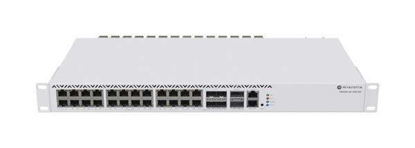 MIKROTIK • CRS326-4C+20G+2Q+RM • 26-port Combo Gigabit Cloud Router Switch