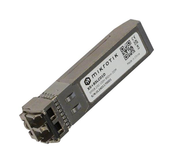 MIKROTIK • XS+85LC01D • 1.25G SFP, 10G SFP+ a 25G SFP28 modul