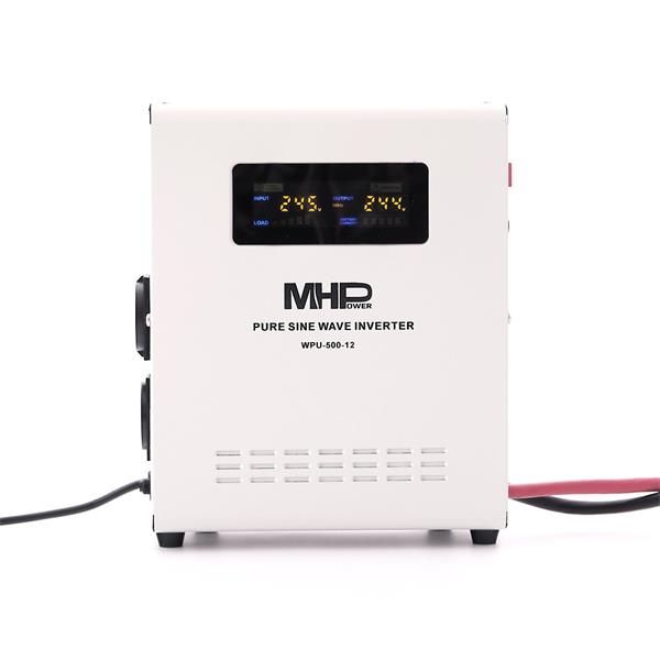 MHPower battery • WPU-500-12 • Záložní zdroj MHPower, UPS, 500W, čistý sinus, 12V