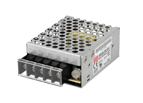 MEANWELL • RS-15-24 • Průmyslový napájecí zdroj 24V 15W