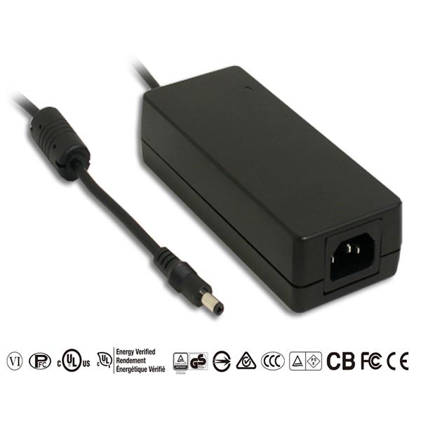 MEANWELL • GST90A12-P1M • Stolní napájecí zdroj 12V 90W