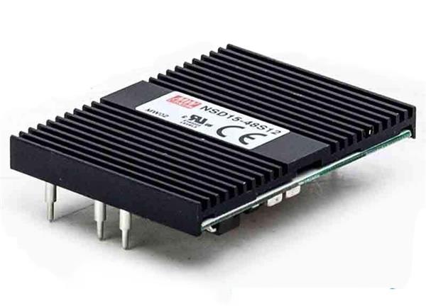 MEANWELL • NSD15-48S12 • PCB měnič DC/DC 15W z 18-72V na 12V