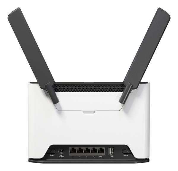 MIKROTIK • S53UG+5HaxD2HaxD-TC&R11e-LTE7 • Wi-Fi 6 LTE7 domácí Access Point Chateau LTE7 ax